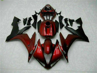 Best 2004-2006 Yamaha YZF R1 Motorcycle Fairings MF0812 - Red Black Canada