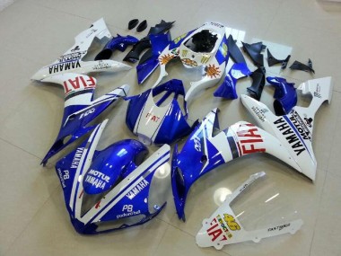 Best 2004-2006 Blue White Red Yamaha YZF R1 Motorcycle Fairings Kits Canada