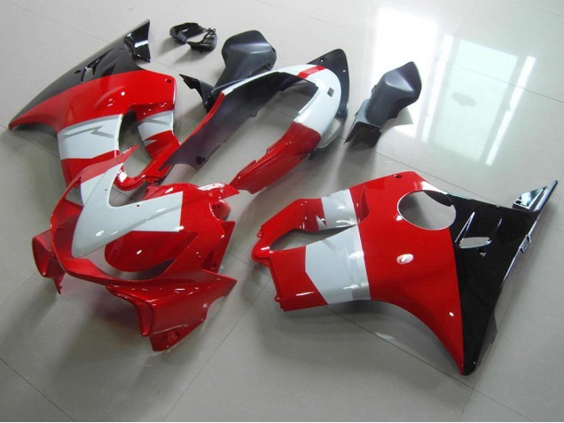 Best 2004-2007 Red White Black Honda CBR600 F4i Motorcycle Fairings Kit Canada
