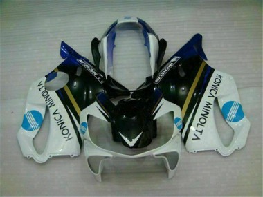 Best 2004-2007 White Black Honda CBR600 F4i Replacement Fairings Canada