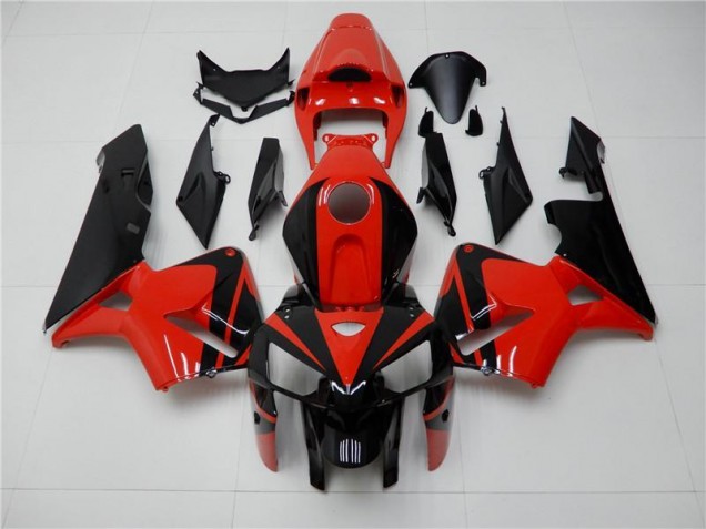 Best 2005-2006 Red Black Honda CBR600RR Motorbike Fairing & Bodywork Canada
