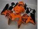 Best 2005-2006 Orange Black Honda CBR600RR Motorbike Fairing Canada