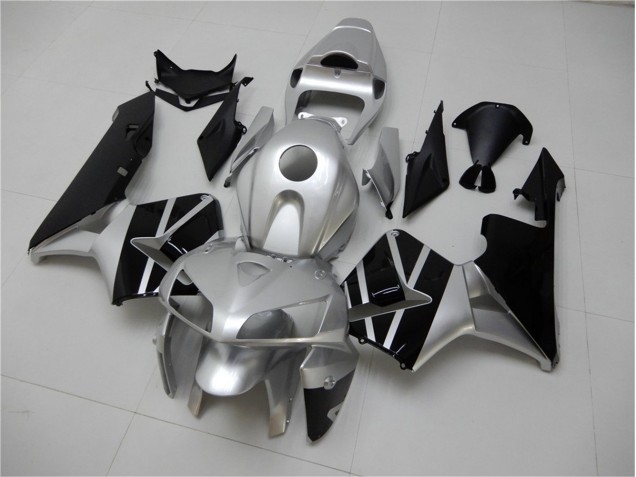 Best 2005-2006 Silver Black Honda CBR600RR Motor Bike Fairings Canada