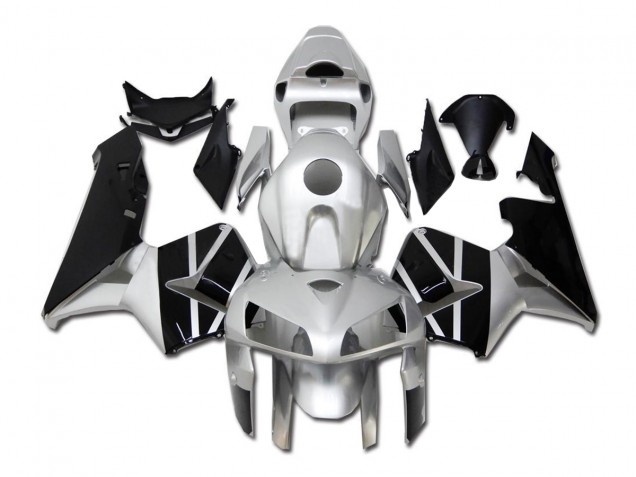 Best 2005-2006 Silver Black Honda CBR600RR Motor Bike Fairings Canada