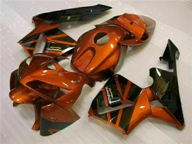 Best 2005-2006 Orange Black Honda CBR600RR Bike Fairings Canada Best 2005-2006 Orange Black Honda CBR600RR Bike Fairings Canada