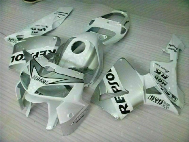 Best 2005-2006 White Repsol Honda CBR600RR Motorbike Fairing Kits Canada