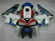 Best 2005-2006 White Blue Honda CBR600RR Moto Fairings Canada
