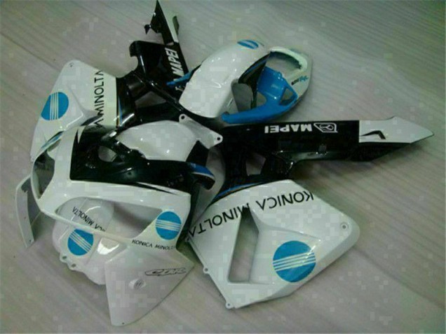 Best 2005-2006 White Blue Honda CBR600RR Motorcyle Fairings Canada