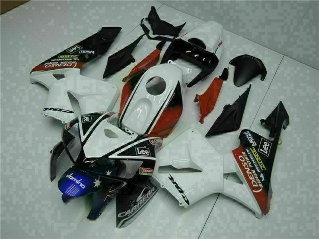 Best 2005-2006 White Red Black Lee Honda CBR600RR Motorbike Fairing Canada