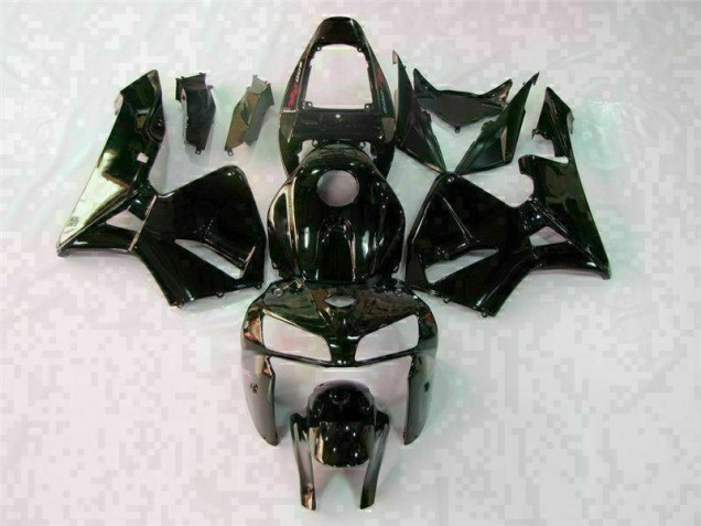 Best 2005-2006 Glossy Black Honda CBR600RR Bike Fairing Canada