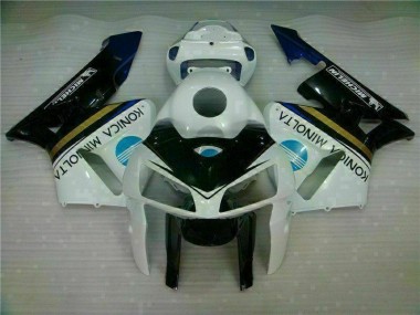 Best 2005-2006 White Black Honda CBR600RR Replacement Motorcycle Fairings Canada