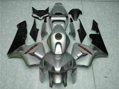 Best 2005-2006 Silver Honda CBR600RR Bike Fairing Kit Canada