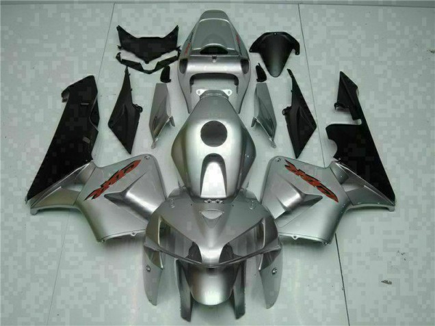 Best 2005-2006 Silver Honda CBR600RR Bike Fairing Kit Canada Best 2005-2006 Silver Honda CBR600RR Bike Fairing Kit Canada