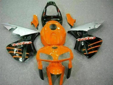 Best 2005-2006 Black Orange Honda CBR600RR Motorcycle Replacement Fairings Canada