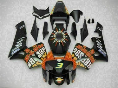 Best 2005-2006 Black Honda CBR600RR Motorbike Fairing Canada