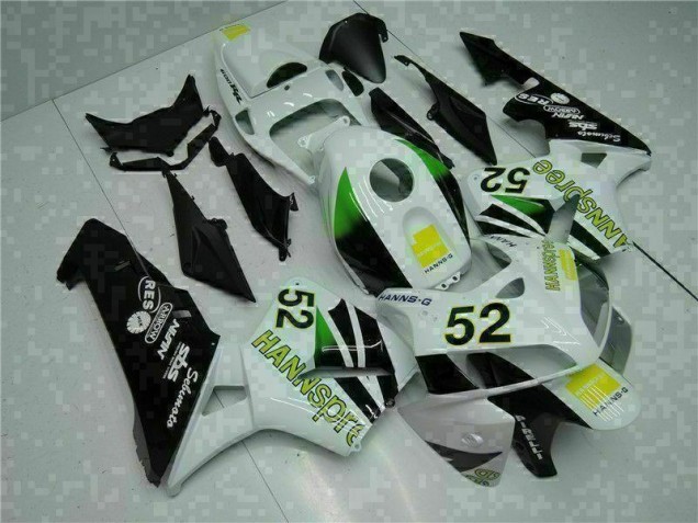 Best 2005-2006 White Yellow Green 52 Honda CBR600RR Motorcycle Bodywork Canada