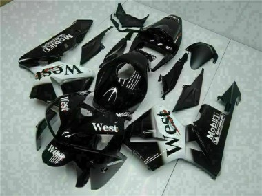 Best 2005-2006 Black West Honda CBR600RR Motorbike Fairing Kits Canada