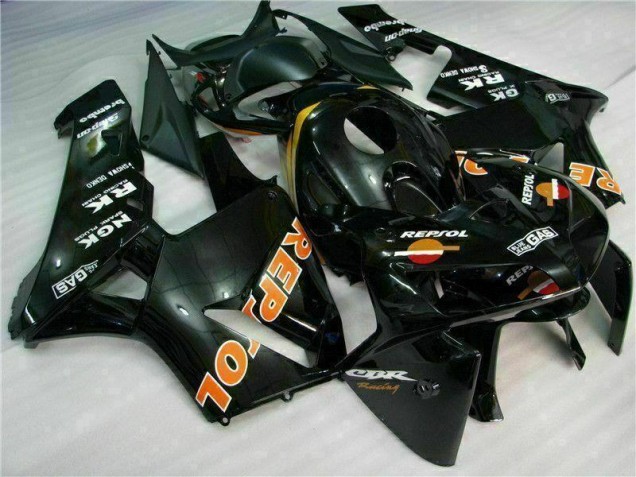 Best 2005-2006 Black Repsol Honda CBR600RR Motorcylce Fairings Canada Best 2005-2006 Black Repsol Honda CBR600RR Motorcylce Fairings Canada