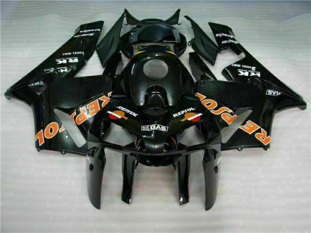 Best 2005-2006 Black Repsol Honda CBR600RR Motorcylce Fairings Canada Best 2005-2006 Black Repsol Honda CBR600RR Motorcylce Fairings Canada
