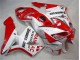 Best 2005-2006 Red White Honda CBR600RR Bike Fairings Canada