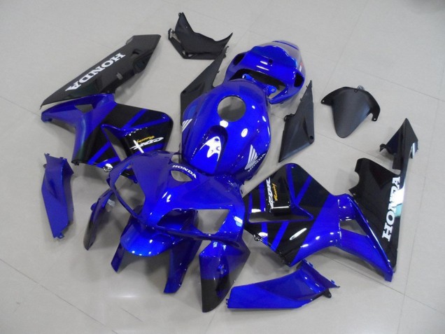 Best 2005-2006 Blue Black Honda CBR600RR Replacement Motorcycle Fairings Canada