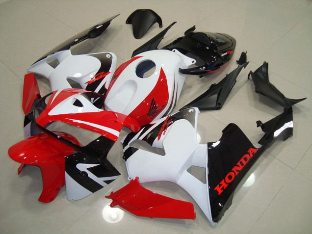 Best 2005-2006 Red White Black Honda CBR600RR Motorcylce Fairings Canada