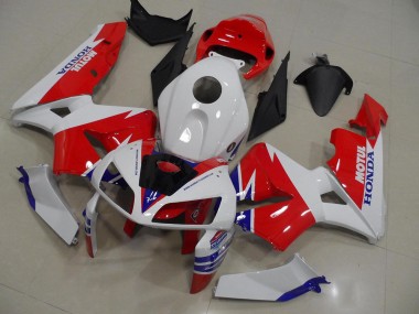 Best 2005-2006 Red White Honda CBR600RR Motorcycle Fairing Kit Canada