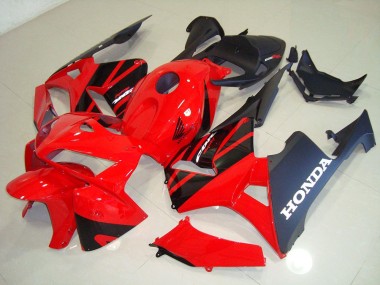 Best 2005-2006 Red Black Honda CBR600RR Bike Fairings Canada