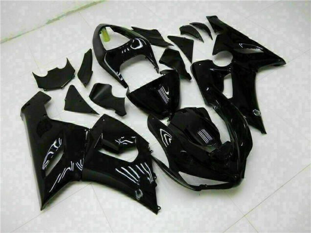 Best 2005-2006 Glossy Black Kawasaki ZX6R Motor Fairings Canada Best 2005-2006 Glossy Black Kawasaki ZX6R Motor Fairings Canada