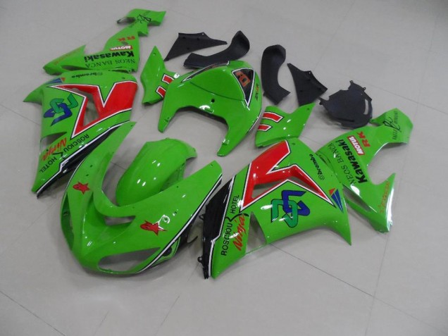 Best 2005-2006 Neos Banca Kawasaki ZX6R Bike Fairing Kit Canada Best 2005-2006 Neos Banca Kawasaki ZX6R Bike Fairing Kit Canada