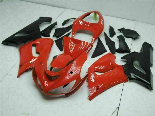 Best 2005-2006 Red Kawasaki ZX6R Bike Fairing Kit Canada Best 2005-2006 Red Kawasaki ZX6R Bike Fairing Kit Canada