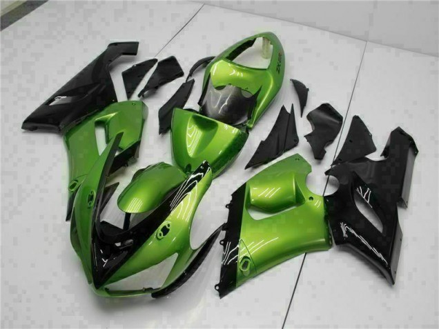 Best 2005-2006 Green Kawasaki ZX6R Motorcycle Bodywork Canada Best 2005-2006 Green Kawasaki ZX6R Motorcycle Bodywork Canada