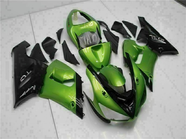 Best 2005-2006 Green Kawasaki ZX6R Motorcycle Bodywork Canada Best 2005-2006 Green Kawasaki ZX6R Motorcycle Bodywork Canada
