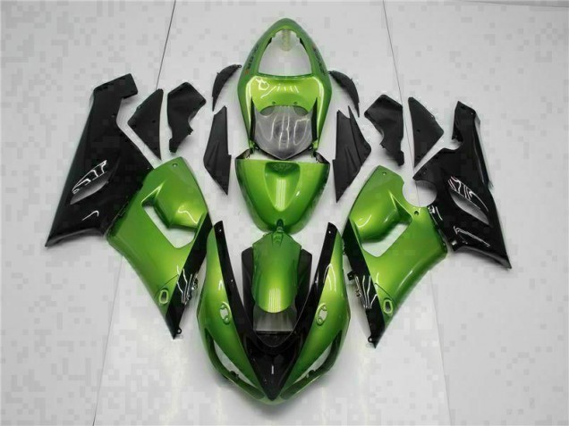 Best 2005-2006 Green Kawasaki ZX6R Motorcycle Bodywork Canada Best 2005-2006 Green Kawasaki ZX6R Motorcycle Bodywork Canada