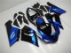 Best 2005-2006 Blue Black Kawasaki ZX6R Motorcycle Fairing Kits Canada Best 2005-2006 Blue Black Kawasaki ZX6R Motorcycle Fairing Kits Canada