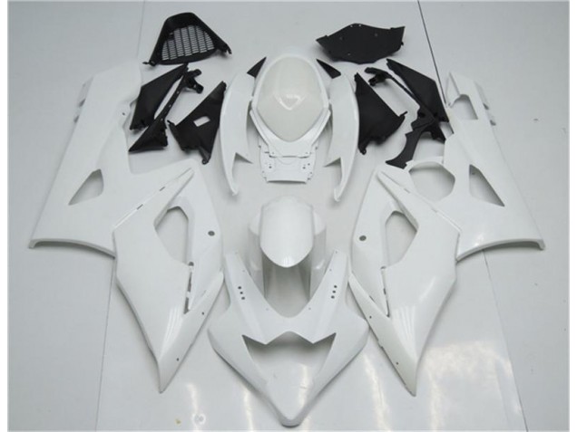 Best 2005-2006 White Suzuki GSXR 1000 Bike Fairings Canada Best 2005-2006 White Suzuki GSXR 1000 Bike Fairings Canada