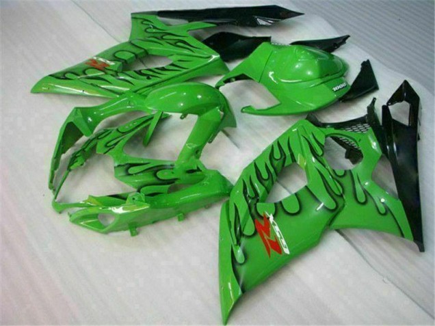 Best 2005-2006 Green Suzuki GSXR 1000 Motorcycle Fairing Canada