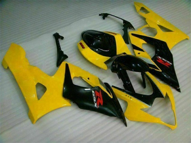 Best 2005-2006 Yellow Black Suzuki GSXR 1000 Motor Bike Fairings Canada Best 2005-2006 Yellow Black Suzuki GSXR 1000 Motor Bike Fairings Canada
