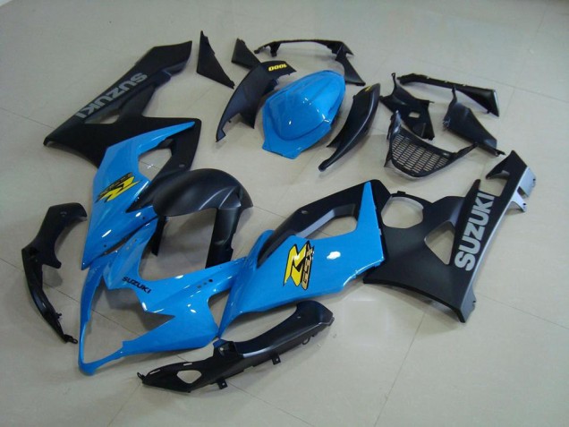 Best 2005-2006 Blue and Matte Black Suzuki GSXR 1000 Bike Fairings Canada Best 2005-2006 Blue and Matte Black Suzuki GSXR 1000 Bike Fairings Canada