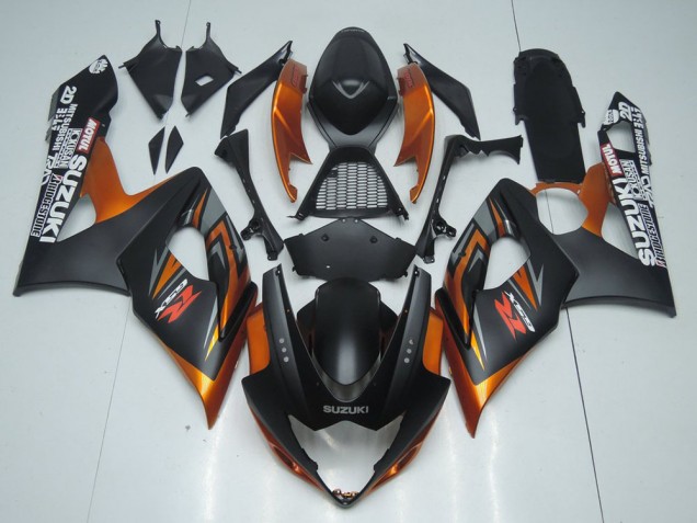 Best 2005-2006 Brown and Matte Black Suzuki GSXR 1000 Replacement Motorcycle Fairings Canada Best 2005-2006 Brown and Matte Black Suzuki GSXR 1000 Replacement Motorcycle Fairings Canada