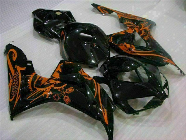 Best 2006-2007 Brown Black Honda CBR1000RR Motorbike Fairing Kits Canada