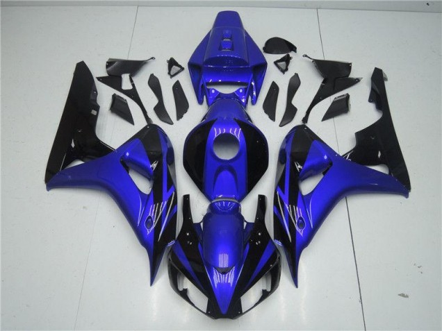 Best 2006-2007 Blue Black Honda CBR1000RR Moto Fairings Canada Best 2006-2007 Blue Black Honda CBR1000RR Moto Fairings Canada