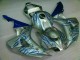 Best 2006-2007 Blue Flame Silver Honda CBR1000RR Motorcycle Fairing Kits Canada Best 2006-2007 Blue Flame Silver Honda CBR1000RR Motorcycle Fairing Kits Canada