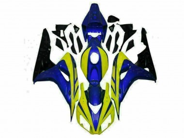 Best 2006-2007 Blue Yellow Honda CBR1000RR Motorcycle Replacement Fairings Canada