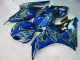 Best 2006-2007 Yellow Flame Blue Honda CBR1000RR Replacement Fairings Canada Best 2006-2007 Yellow Flame Blue Honda CBR1000RR Replacement Fairings Canada