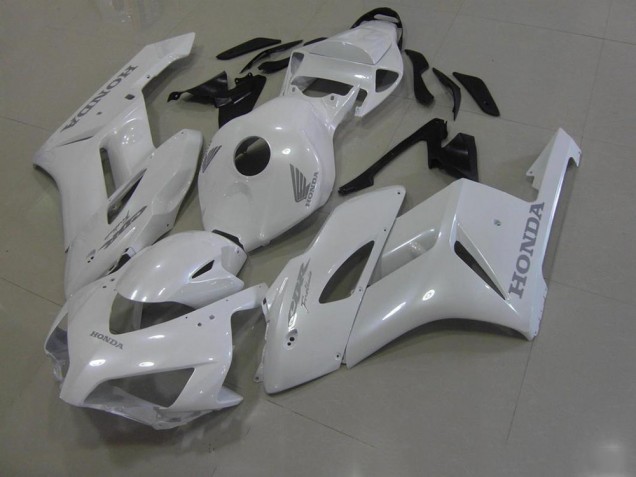 Best 2006-2007 White with Silver Decals Honda CBR1000RR Bike Fairings Canada