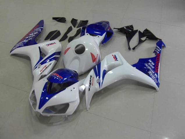 Best 2006-2007 Pearl White Blue Honda CBR1000RR Motorcycle Fairings Kits Canada Best 2006-2007 Pearl White Blue Honda CBR1000RR Motorcycle Fairings Kits Canada