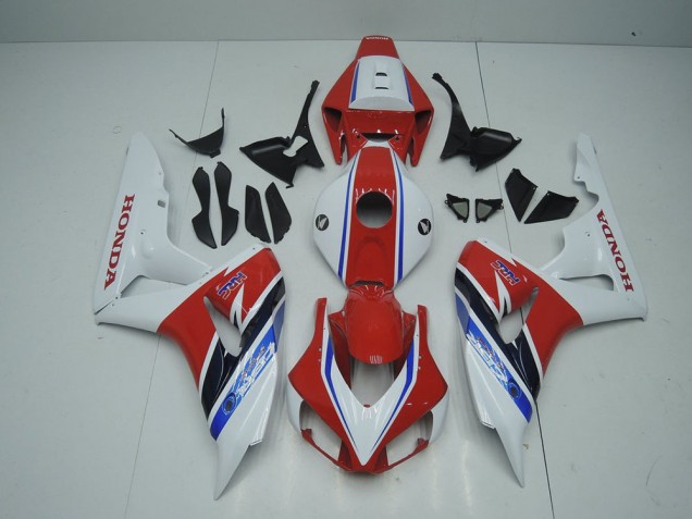 Best 2006-2007 Red White Blue HRC Honda CBR1000RR Motorcycle Replacement Fairings Canada Best 2006-2007 Red White Blue HRC Honda CBR1000RR Motorcycle Replacement Fairings Canada