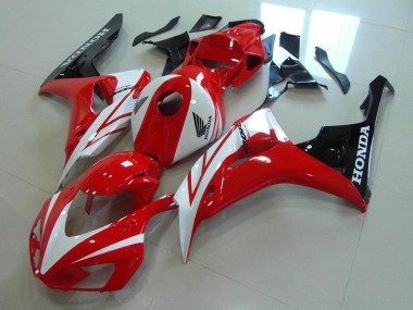 Best 2006-2007 Red White Honda CBR1000RR Motorcycle Fairing Kits Canada