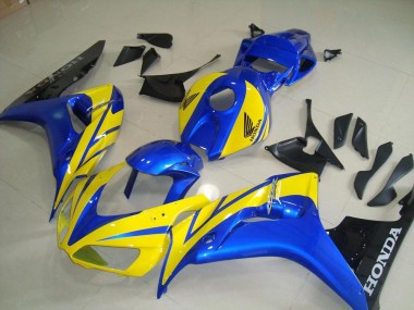 Best 2006-2007 Yellow Blue Black Honda CBR1000RR Moto Fairings Canada